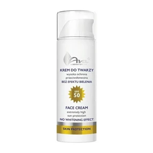 AVA Skin Protection Krem do twarzy - wysoka ochrona przeciwsłoneczna SPF50 50ml
