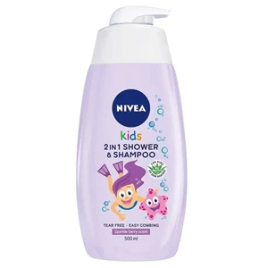 Nivea Kids żel do mycia ciała 2w1 o zapachu owocowych żelków 500ml