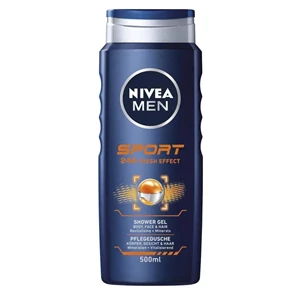Nivea Men Sport żel pod prysznic do twarzy ciała i włosów 500ml