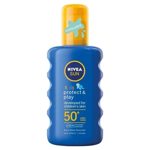 Nivea Sun Kids Protect & Play nawilżający spray ochronny na słońce dla dzieci SPF50 200ml