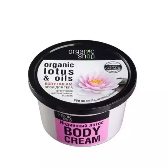 Organic Shop Krem do ciała Lotus&5 Oils OS28
