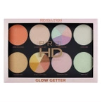 Makeup Revolution REVOLUTION HD Paleta rozświetlaczy Glow Getter