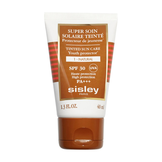 Sisley Super Soin Solaire Tinted Sun Care SPF30 ochronny krem koloryzujący do twarzy 01 Natural 40ml