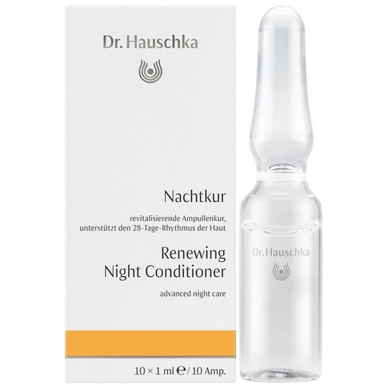 Dr. Hauschka Renewing Night Conditioner kuracja na noc w ampułkach do każdego rodzaju cery 10x1ml