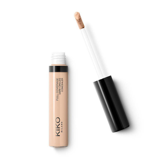 KIKO Milano Full Coverage Dark Circles Concealer korektor w płynie do okolic oczu i twarzy o wysokim stopniu krycia 05 Medium Beige 8ml