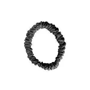 Mexmo Scrunchie Small Black - Zestaw dwóch gumek jedwabnych