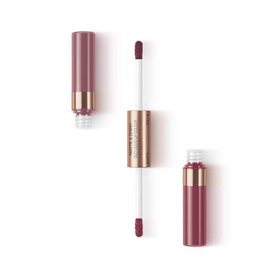 KIKO Milano Matte & Shiny Duo Liquid Lip Colour pomadka w płynie o podwójnym wykończeniu 06 At Your Choosing 7ml