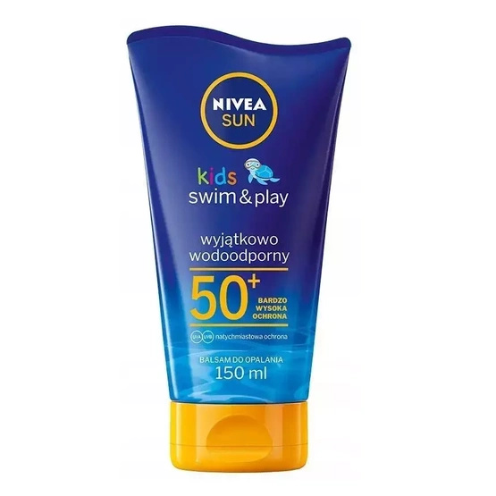 Nivea Sun Kids Swim & Play balsam ochronny na słońce dla dzieci SPF50+ 150ml