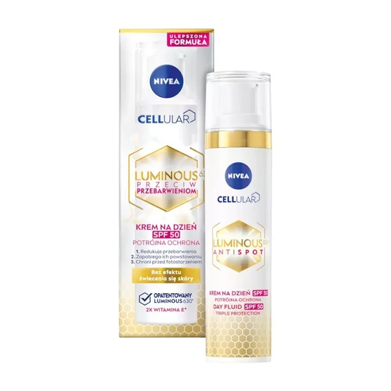 Nivea Cellular Luminous 630® SPF50 krem na dzień przeciw przebarwieniom 40ml