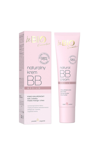 BeBio Ewa Chodakowska Naturalny krem do twarzy BB  Medium 30ml