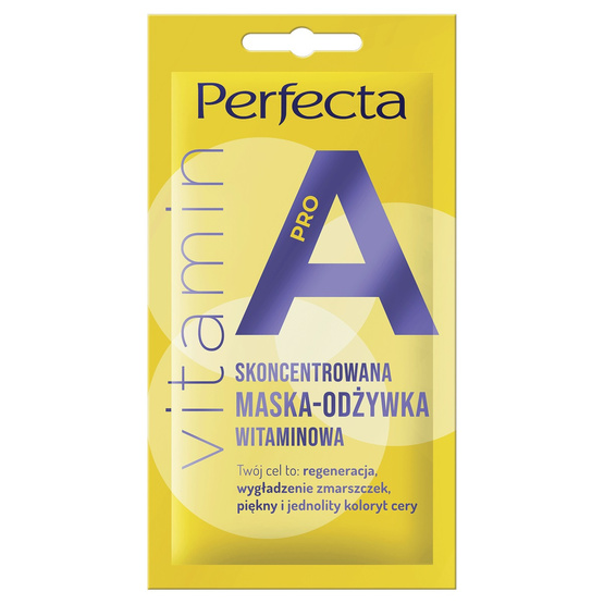 Perfecta Beauty Vitamin proA skoncentrowana maska-odżywka witaminowa 8ml