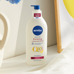 Nivea Q10 Ujędrnienie + Odżywienie balsam do ciała z pompką 400ml