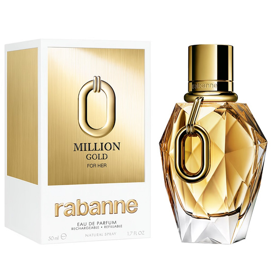 Paco Rabanne Million Gold For Her woda perfumowana refillable spray 50ml