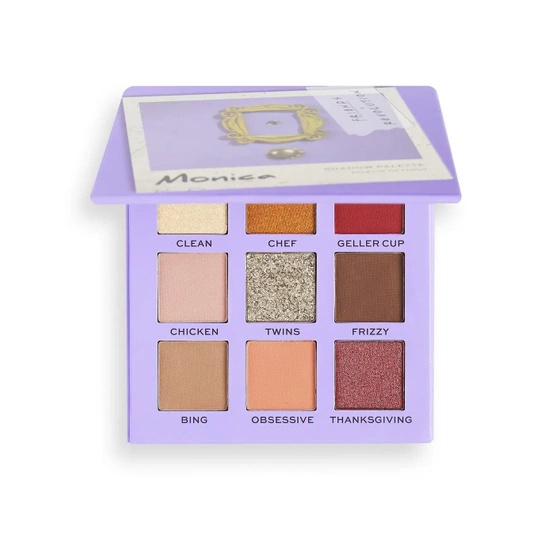 Makeup Revolution Revolution X Friends Monica  Palette Paleta cieni 