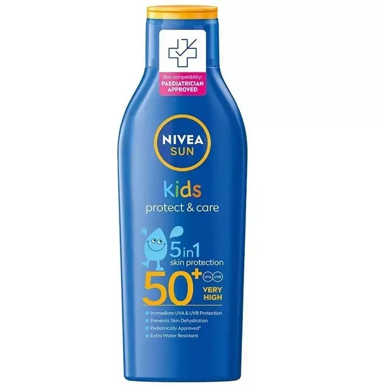 Nivea Sun Kids Protect & Care balsam ochronny na słońce dla dzieci SPF50+ 200ml