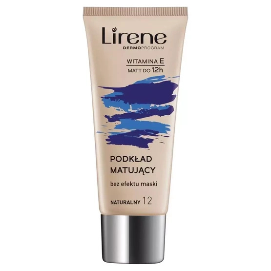 Lirene Nature Matte podkład matujący do twarzy 12 Naturalny 30ml