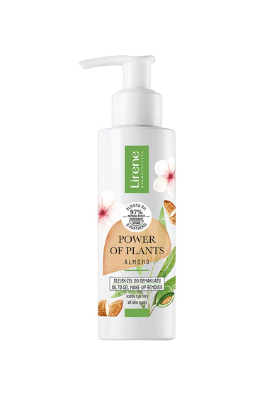 Lirene Power of Plants olejek-żel do demakijażu Migdał 145ml