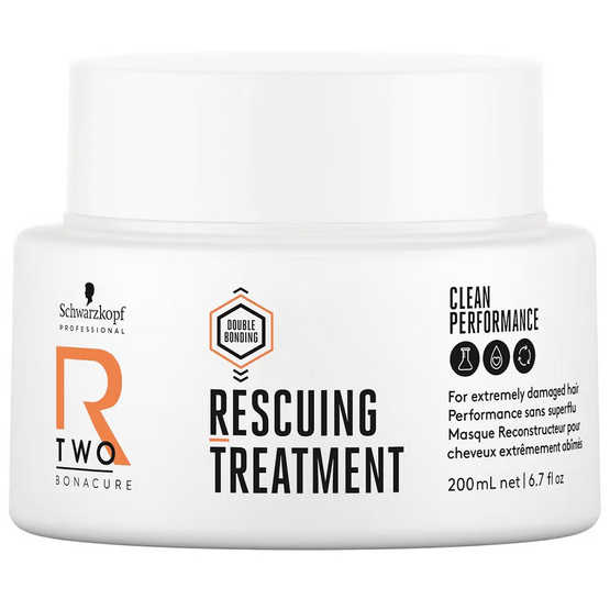 Schwarzkopf Professional Bonacure R-Two Rescuing Treatment maska rekonstruująca do włosów ekstremalnie zniszczonych 200ml