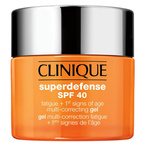 Clinique Superdefense SPF40 Fatigue + 1st Signs of Age Multi Correcting Gel żel korygujący zmęczenie i pierwsze oznaki starzenia 50ml