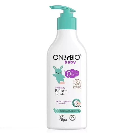 OnlyBio Baby delikatny balsam do ciała od 1. dnia życia 300ml