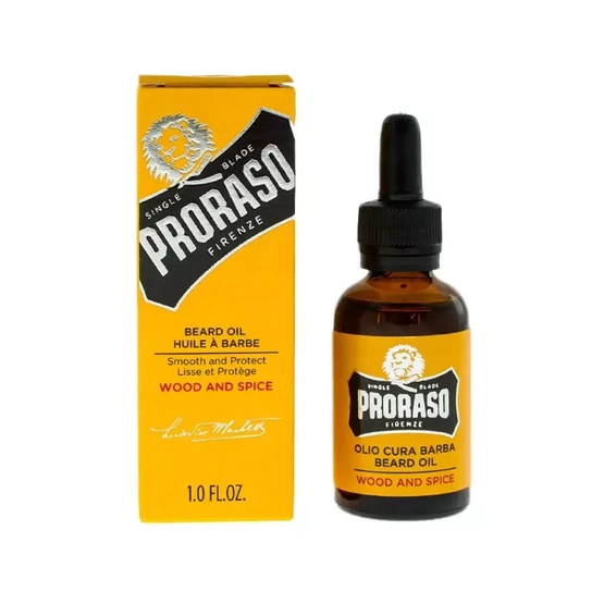 Proraso Beard Oil Wood&Spice Olejek do brody 30ml