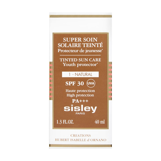 Sisley Super Soin Solaire Tinted Sun Care SPF30 ochronny krem koloryzujący do twarzy 01 Natural 40ml