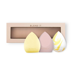 BLEND IT Sponge Zestaw gąbek do makijażu Velvet Sunny Set 