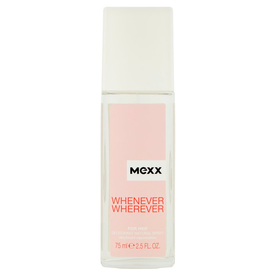 Mexx Whenever Wherever For Her dezodorant spray szkło 75ml