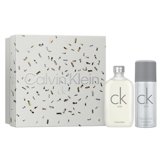 Calvin Klein CK One zestaw woda toaletowa spray 100ml + dezodorant spray 150ml