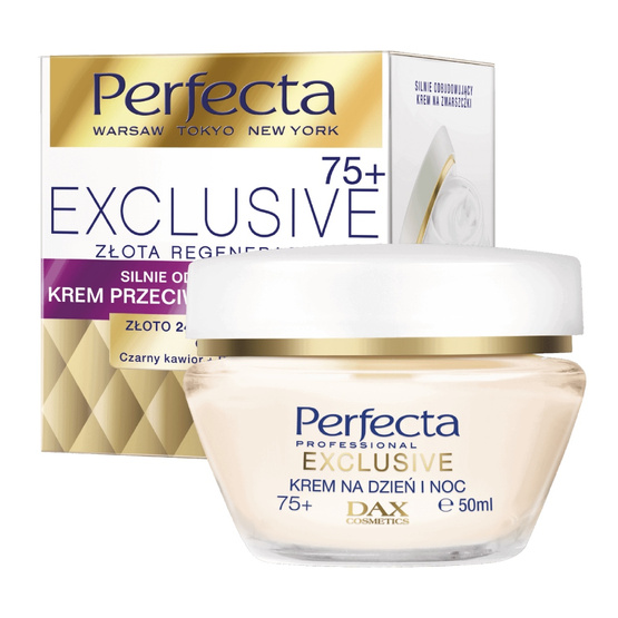 Perfecta Exclusive krem do twarzy na dzień i na noc 75+ 50ml