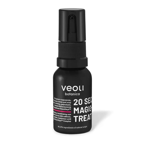 Veoli Botanica 20 Seconds Magic Eye Treatment Liftingująco-naprawcze, transformujące serum pod oczy i na powieki 15 ml