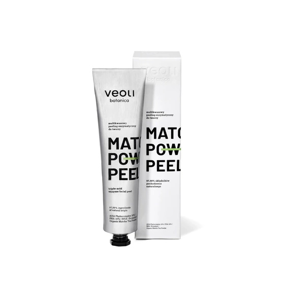 Veoli Botanica Matcha Power Peel Multikwasowy peeling enzymatyczny 75ml