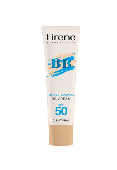 Lirene BB nawilżający krem koloryzujący SPF50 01 Natural 30ml