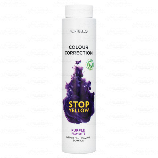 MONTIBELLO Colour Correction Stop Yellow Shampoo szampon neutralizujący żółte odcienie włosów 300ml