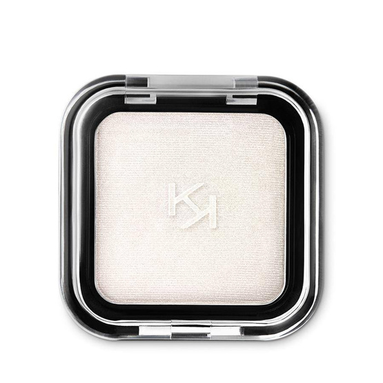 KIKO Milano Smart Colour Eyeshadow cień do powiek o intensywnym kolorze 01 Metallic Rosy White 1.8g