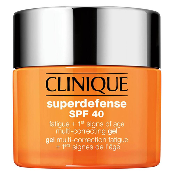 Clinique Superdefense SPF40 Fatigue + 1st Signs of Age Multi Correcting Gel żel korygujący zmęczenie i pierwsze oznaki starzenia 50ml