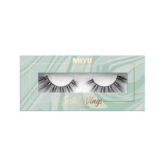 MIYO X BEAUTYVTRICKS Sztuczne rzęsy INSTA WINGS LASHES - FOXY