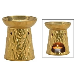 Kringle Candle Kominek ceramiczny złoty