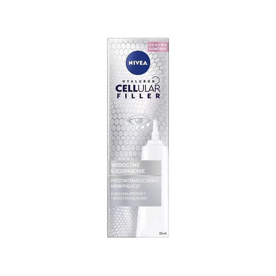 Nivea Hyaluron Cellular Filler + Ujędrnienie przeciwzmarszczkowy krem pod oczy 15ml