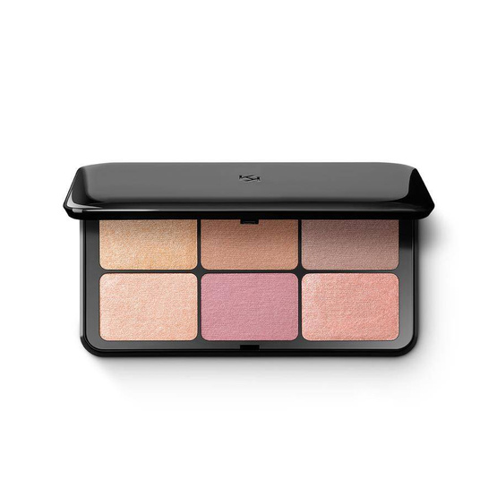 KIKO Milano Irresistible Total Look Face Powder Palette paleta do konturowania twarzy 01 Light-Medium 15g