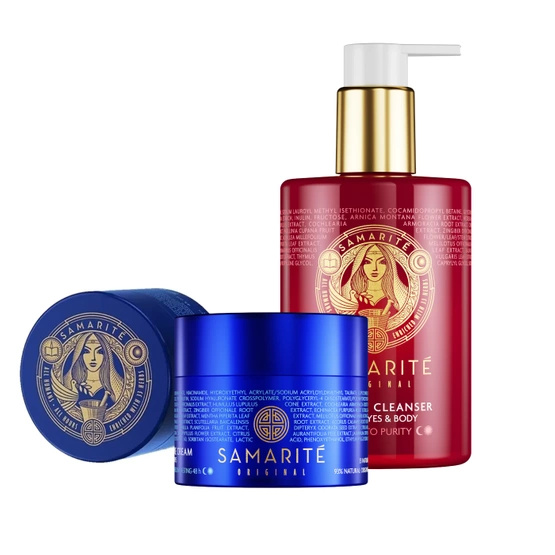 KIT Samarité Göttliche Creme 45 ml + Supreme Cleanser 300ml