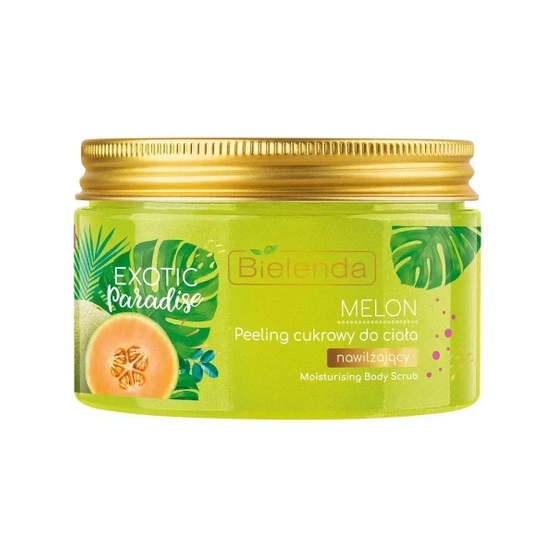 Bielenda EXOTIC PARADISE Peeling cukrowy do ciała nawilżający MELON 350g