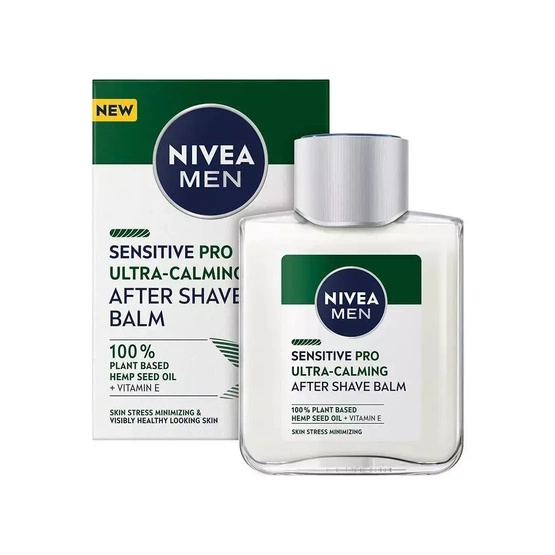 Nivea Men Sensitive Pro Ultra-Calming After Shave Balm łagodzący balsam po goleniu z olejem z nasion konopnych 100ml