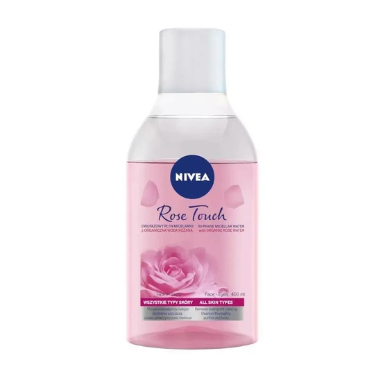 Nivea Rose Touch micelarny płyn dwufazowy z organiczną wodą różaną 400ml