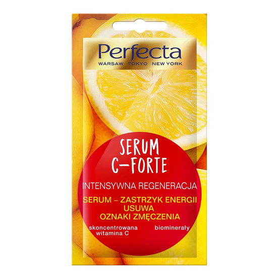 Perfecta Serum C-Forte Intensywna Regeneracja serum zastrzyk usuwa oznaki zmęczenia 8ml