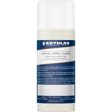 Kryolan 2541 Liquid Latex Płynny transparentny latex 100ml