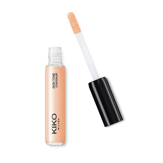 KIKO Milano Skin Tone Concealer wygładzający korektor w płynie zapewniający naturalne wykończenie 04 Peach 3.5ml