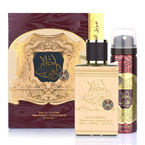 Ard al Zaafaran Ahlam Al Arab zestaw woda perfumowana spray 80ml + dezodorant spray 50ml