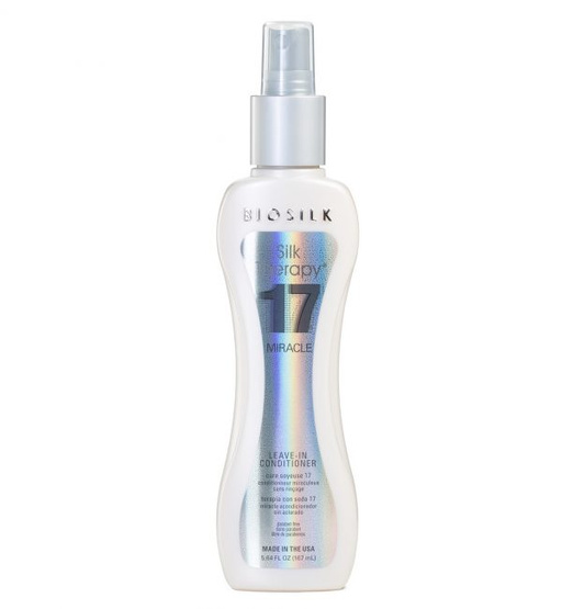 BioSilk Silk Therapy 17 Miracle Leave-In-Conditioner lekka jedwabna odżywka w bez spłukiwania spray 167ml