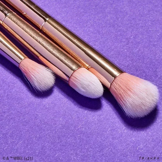 Makeup Revolution X Friends Lobster Brush Set - zestaw pędzli